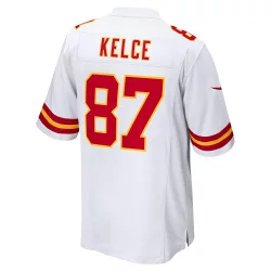 Camiseta NFL Travis Kelce Kansas City Chiefs Nike Game Team colour Blanco