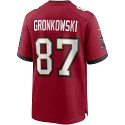 Camiseta NFL jersey Rob Gronkowski Tampa Bay Buccaneers Nike Game Team colour Rojo