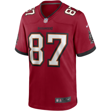 Nike NFL Game Team colour jersey Rob Gronkowski Tampa Bay Buccaneers Red