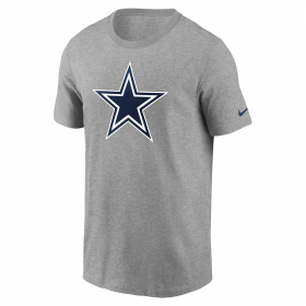 T-shirt NFL Dallas Cowboys Nike Team logo Gris para hombre