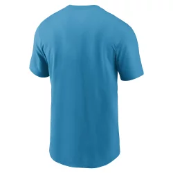 T-shirt NFL Carolina Panthers Nike Logo Essential Bleu pour homme