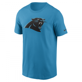 T-shirt NFL Carolina Panthers Nike Logo Essential Azul para hombre