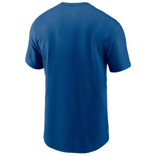 T-shirt NFL Indianapolis Colt Nike Logo Essential azul para hombre
