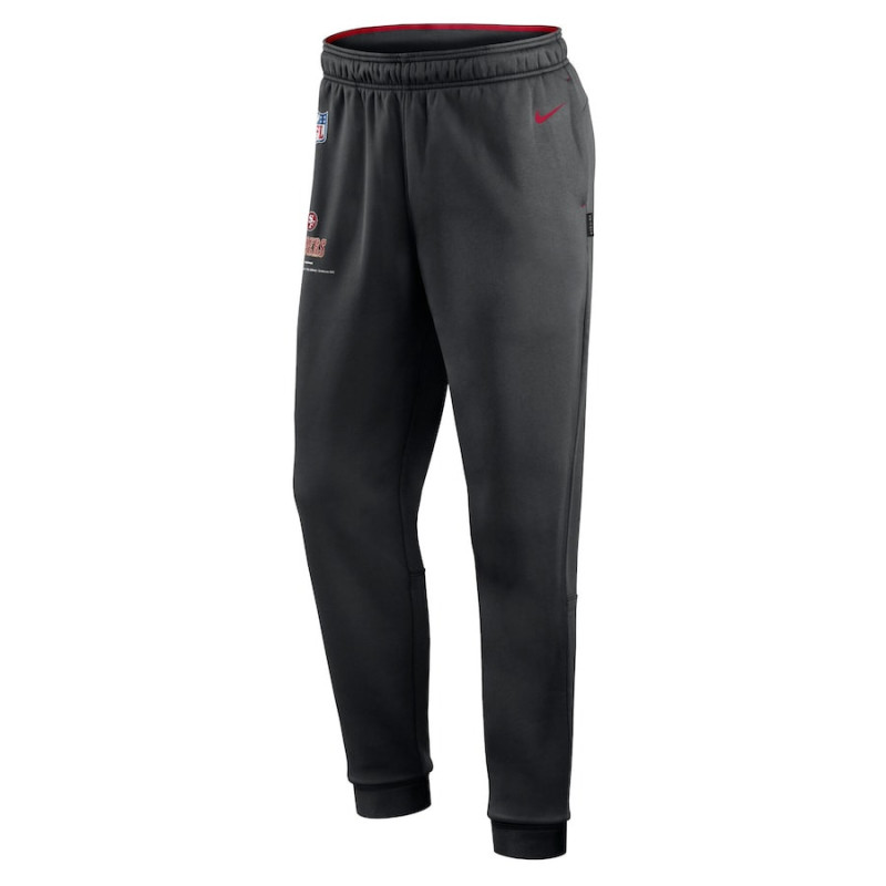Men's Nike Therma Fleece Pant NFL San Francisco 49ers Black