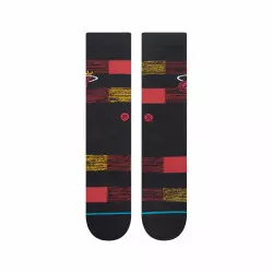 Chaussettes NBA Miami Heat Stance Cryptic Noir