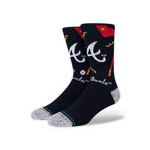 Chaussettes MLB Atlanta Braves Stance Landmark Bleu marine