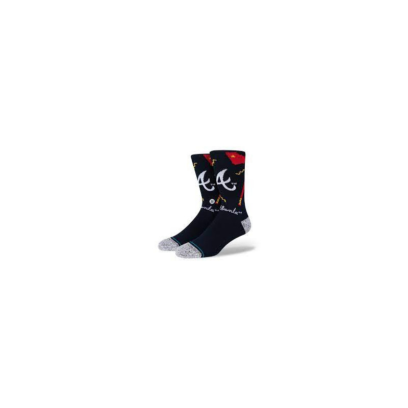 Stance Landmark MLB Sock Atlanta Braves Navy Stance Landmark MLB Sock Atlanta Braves Navy