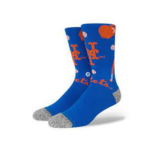 Chaussettes MLB New York Mets Stance Landmark Bleu