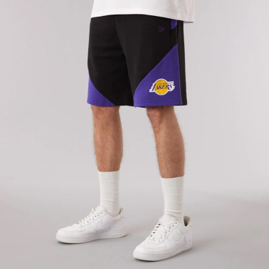 Men's New Era team Short NBA Los Angeles Lakers Black