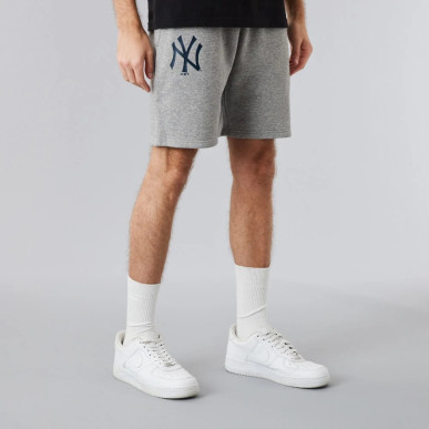 Men's New Era Seasonal Team Short MLB New York Yankees grey