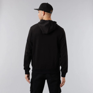 Men's New Era Essential Hoodie Full zip MLB Los Angeles Dodgers Black