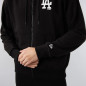 Sweat à Capuche zippé MLB Los Angeles Dodgers New Era Essential Noir