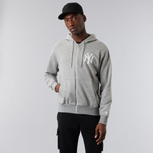 Sudadera Zip MLB New York Yankees New Era Essential Negro
