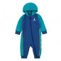 Jordan sudadera con capucha Azul y Verde con cremallera para Bebe