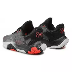 Chaussure de Basketball Under Armour Spawn 4 Low Gris