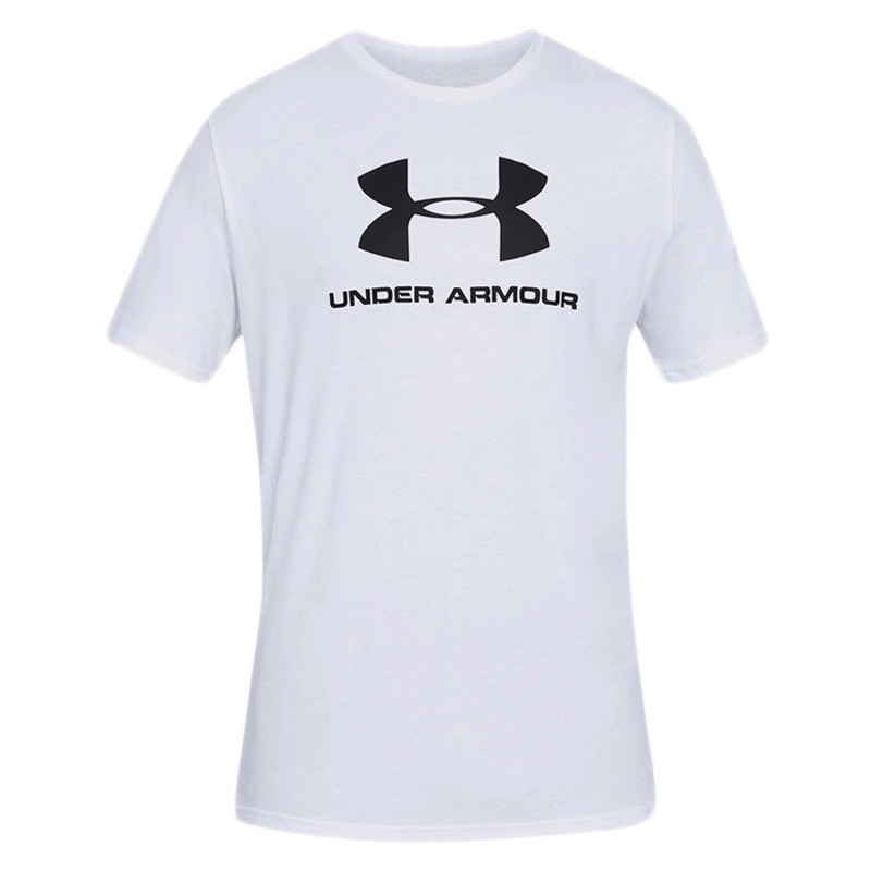 T-SHIRT UNDER ARMOUR HOMME BLANC - Univers Crampons