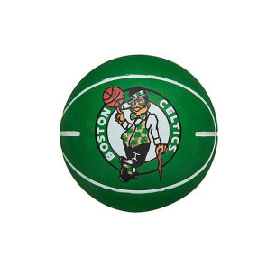 Mini Balle Rebondissante Wilson NBA Boston Celtics Vert