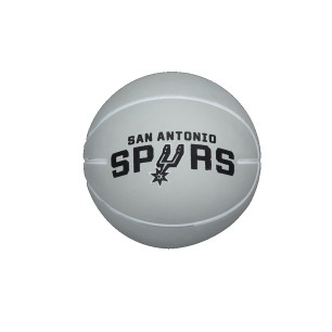 Wilson NBA San Antonio Spurs Bounce Ball Grey