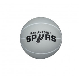 Mini Balle Rebondissante Wilson NBA San Antonio Spurs Gris