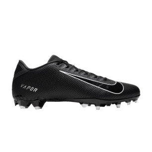 Men's Nike Vapor Edge Team Football Cleats Molded Black