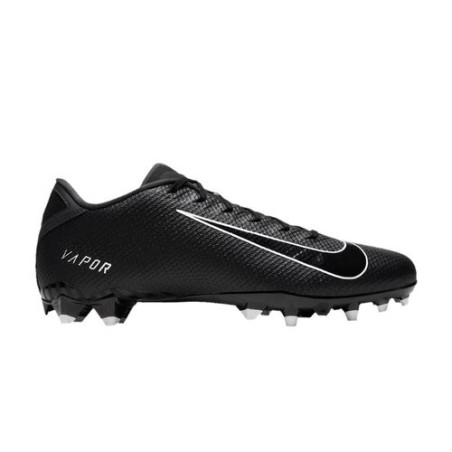Men's Nike Vapor Edge Team Football Cleats Molded Black
