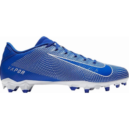 Crampons de Football Americain moulés Nike Vapor Edge Team Bleu
