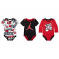 Cuerpo 3pack para bebe Jordan Air comic set Multicolore Cuerpo 3pack para bebe Jordan Air comic set Multicolore