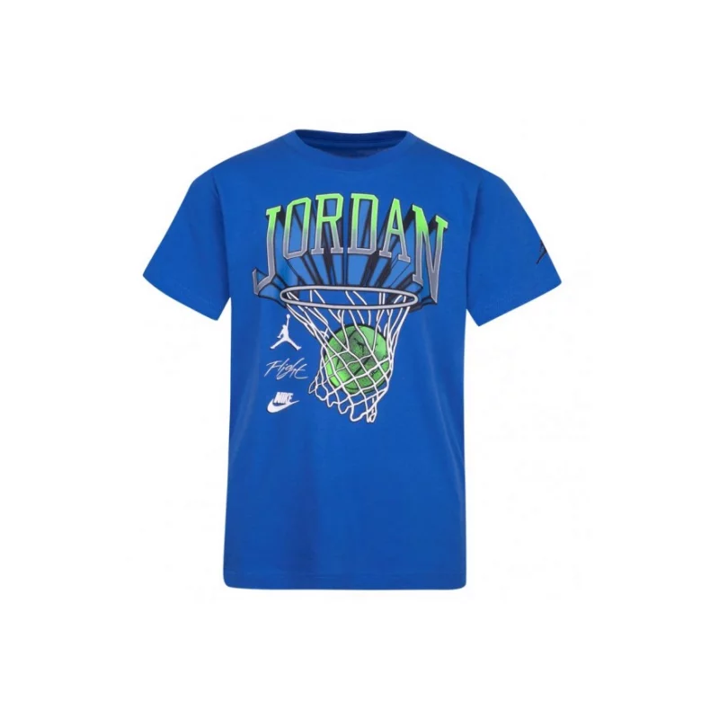 T-shirt Jordan Hoop Style Azul para nino
