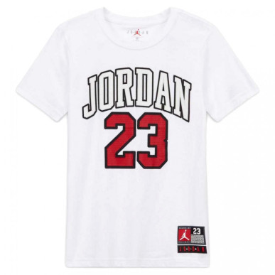 T-shirt Jordan Practice Flight Blanco para nino