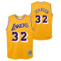 Camiseta NBA Magic Johnson Los Angeles Lakers 1984 Mitchell & ness Hardwood Classic para bebe