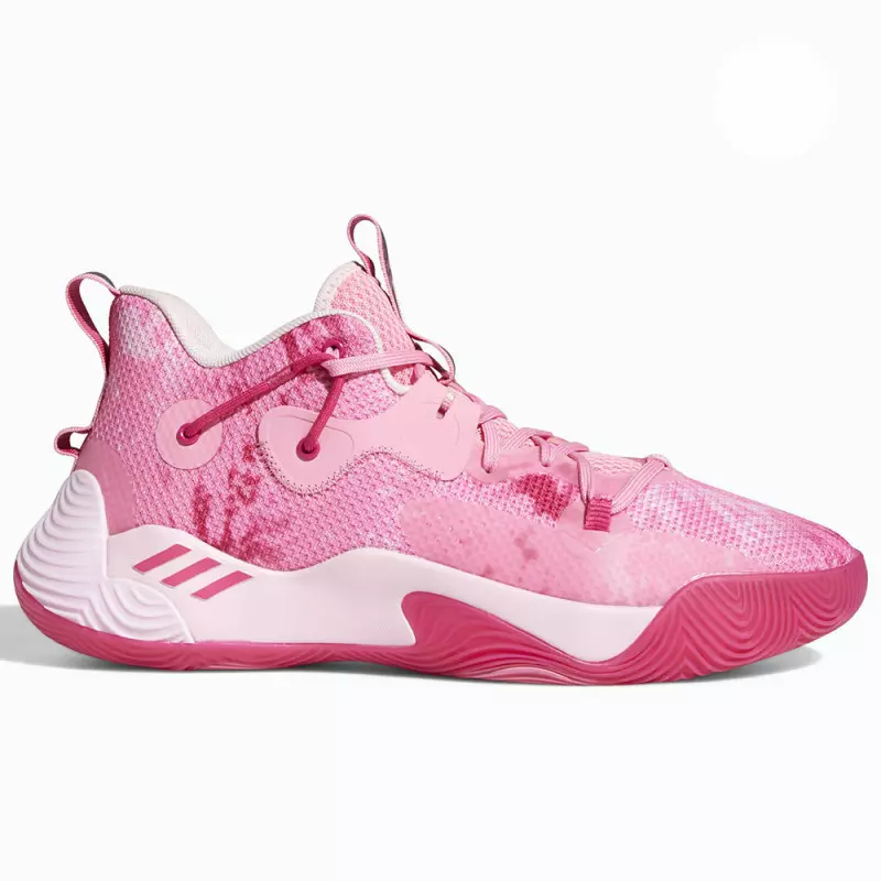 Chaussure de Basketball adidas James Harden Stepback 3 Rose