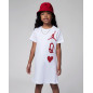 Robe Jordan Mini me Blanc pour fille
