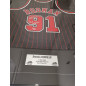Maillot NBA Dennis Rodman Chicago Bulls signé and authentifié Noir Maillot NBA Dennis Rodman Chicago Bulls signé and authentifié Noir
