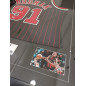 Maillot NBA Dennis Rodman Chicago Bulls signé and authentifié Noir Maillot NBA Dennis Rodman Chicago Bulls signé and authentifié Noir