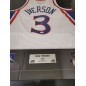 Maillot NBA Allen Iverson Philadelphia 76ers signé and authentifié Blanc Maillot NBA Allen Iverson Philadelphia 76ers signé and authentifié Blanc