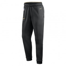 Pantalone NFL New Orleans Saints Nike Therma Fleece negro para hombre