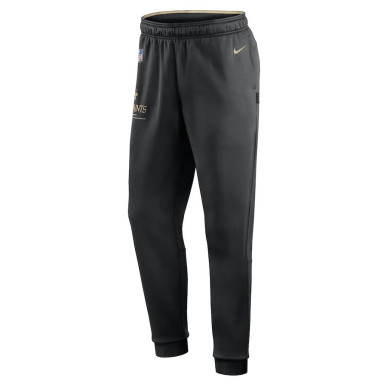 Men's Nike Therma Fleece Pant NFL New Orleans Saints Black
