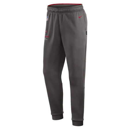 Pantalone NFL Tampa Bay Buccaneers Nike Therma Fleece negro para hombre