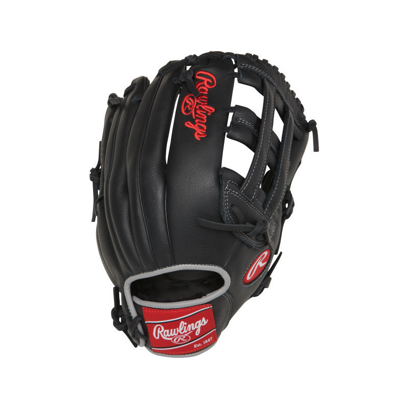 Youth's Rawlings SPL120AJBB 12" baseball glove Black