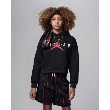 Sweat à capuche Jordan Sunstainable Noir pour fille