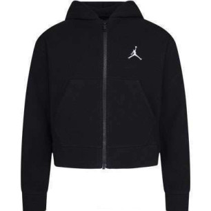 Girl's Jordan Essentials Boxy Full zip Hoody Black