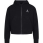Sudadera con zip Jordan Essentials Boxy negro para Chica