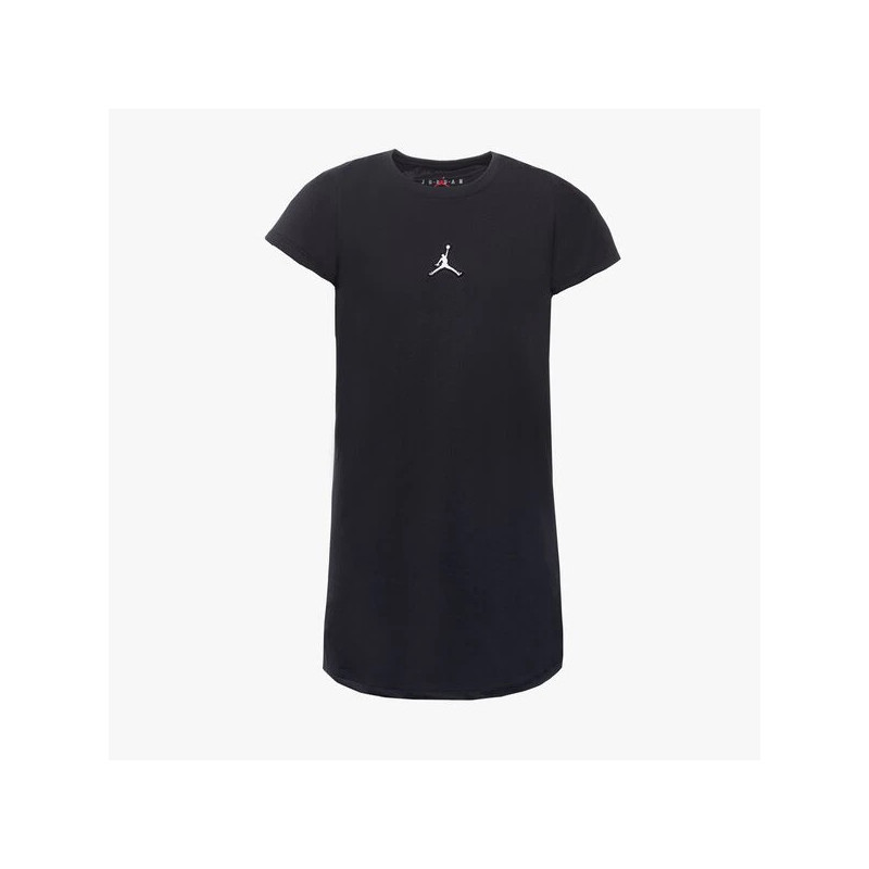 Vestido Jordan Essential Negro para nina