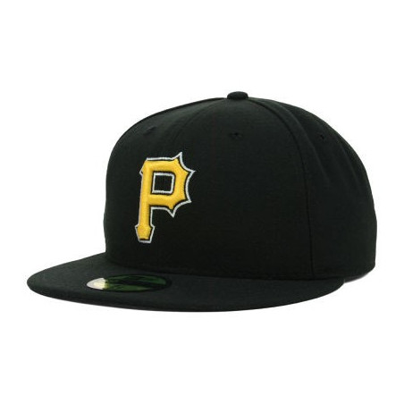 Casquette MLB Pittsburgh Pirates New Era authentic performance 59fifty noir