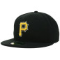 Casquette MLB Pittsburgh Pirates New Era authentic performance 59fifty noir