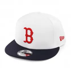 Gorra MLB Boston Red Sox New Era White Crown Snapback 9Fifty Blanco