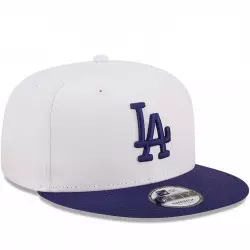 Casquette MLB Los Angeles Dodgers New Era White Crown Snapback 9Fifty Blanc