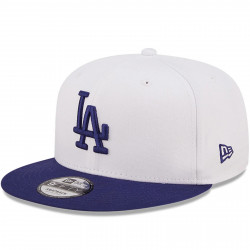 Gorra MLB Los Angeles Dodgers New Era White Crown Snapback 9Fifty Blanco