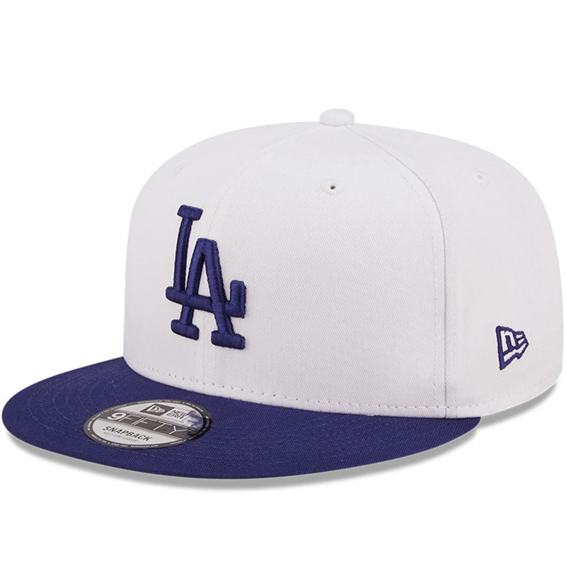 Gorra MLB Angeles Dodgers New White Crown Snapback 9Fifty Blanco