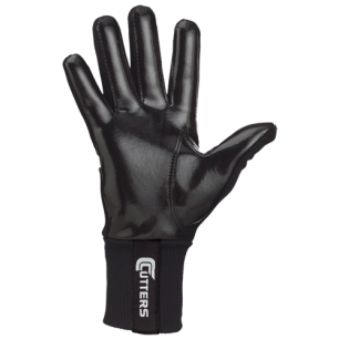 Cutters winter receiver gloves black